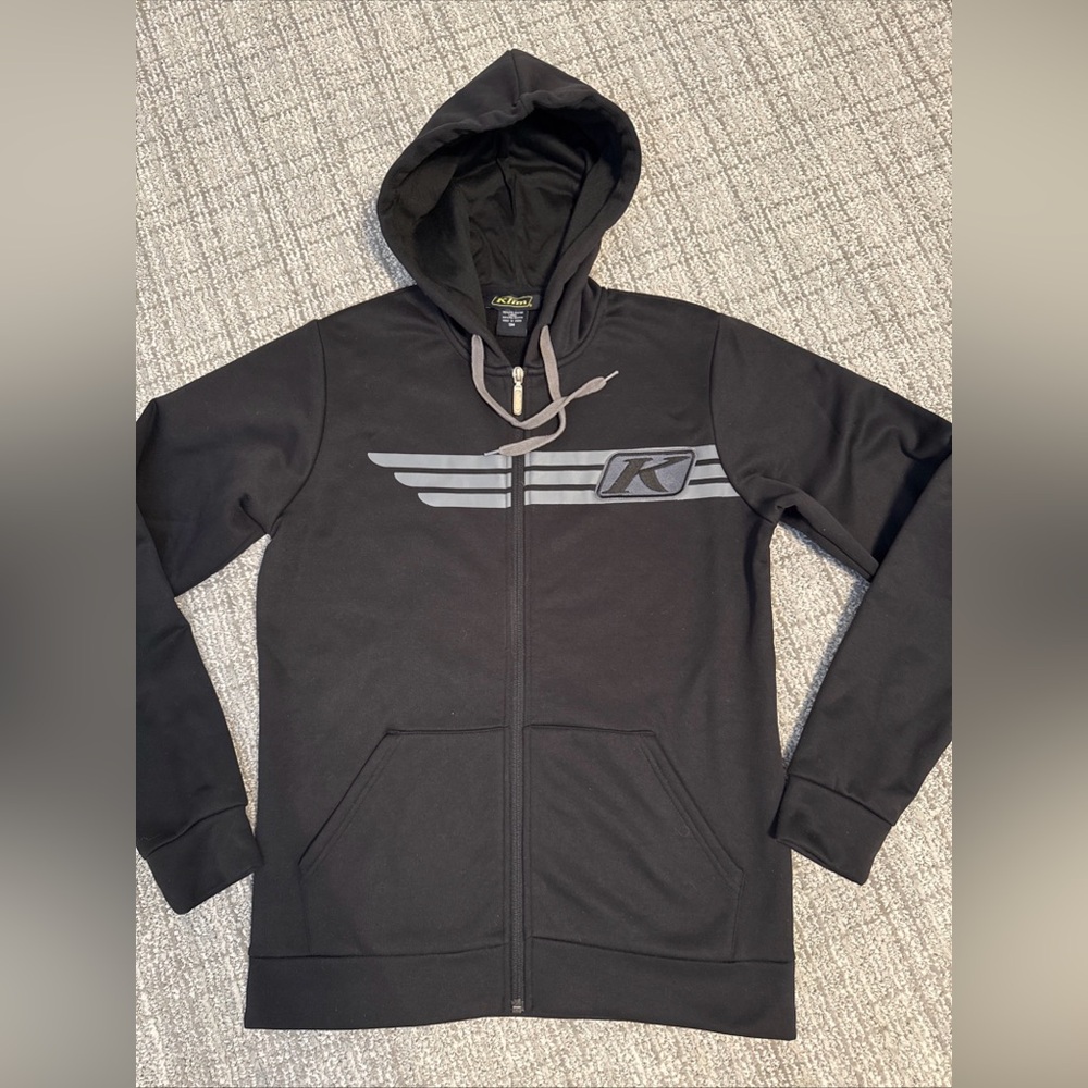 Klim Hoodie Mens M Black Corp Snowmobile ATV Outdoors Heavy Cotton Pullover